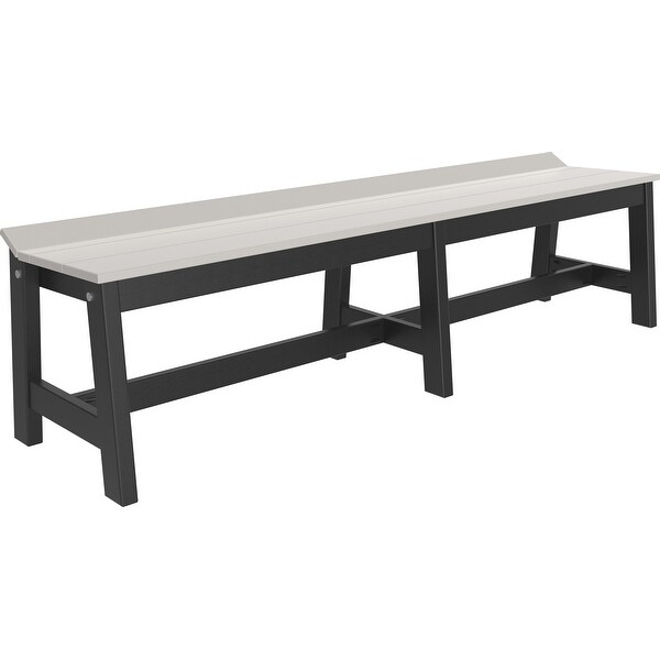 Poly Lumber Café Dining Bench - Overstock - 35489889