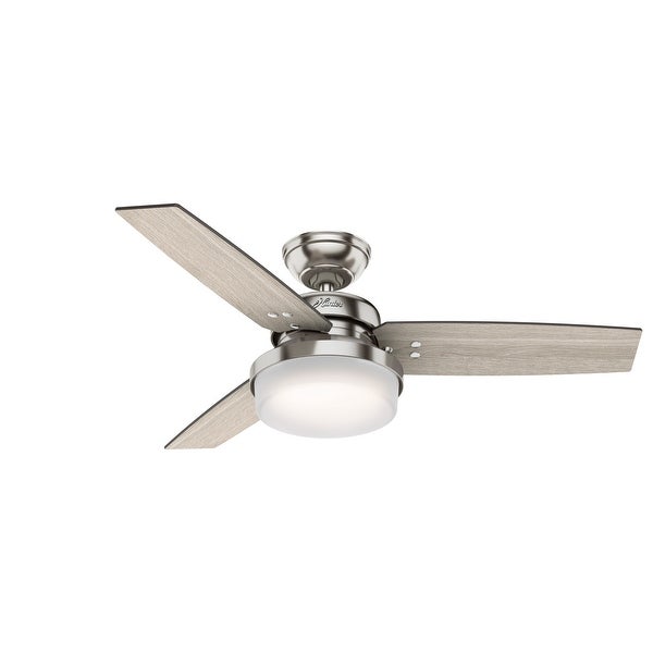 Hunter 44 Sentinel Ceiling Fan with LED Light and Handheld Remote | Ov