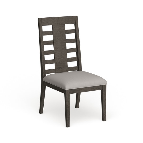 Copper Grove Tran Weathered Grey Dining Chairs (Set of 2) - Overstock