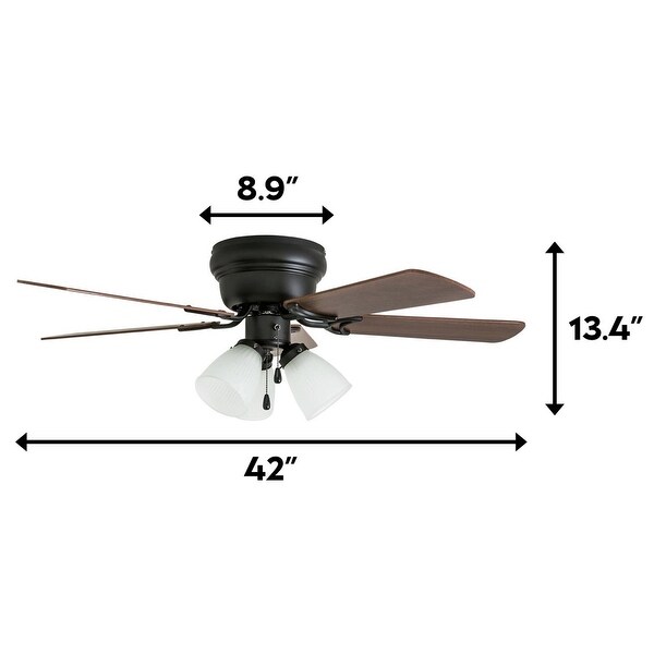 Prominence Home Whitley 42 Hugger Ceiling Fan