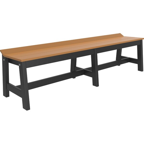 Poly Lumber Café Dining Bench - Overstock - 35489889