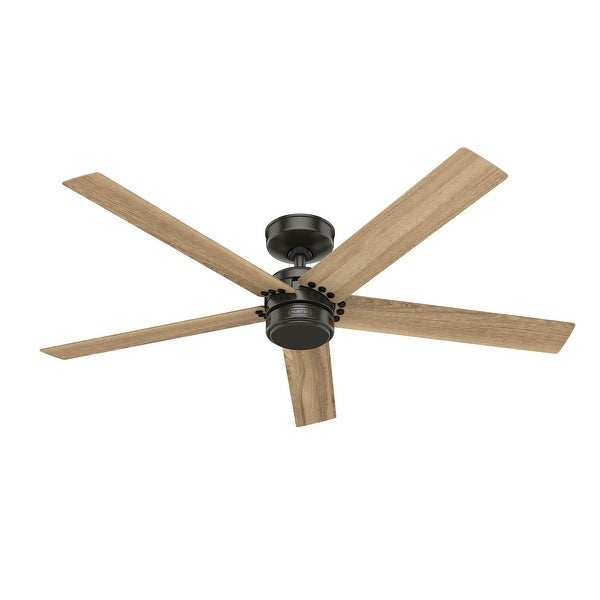 Hunter 52 Burton Outdoor Ceiling Fan and Wall Control