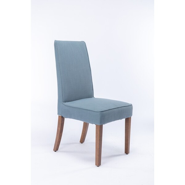 2 PCS Chair with Solid Wood Legs - Overstock - 37173949