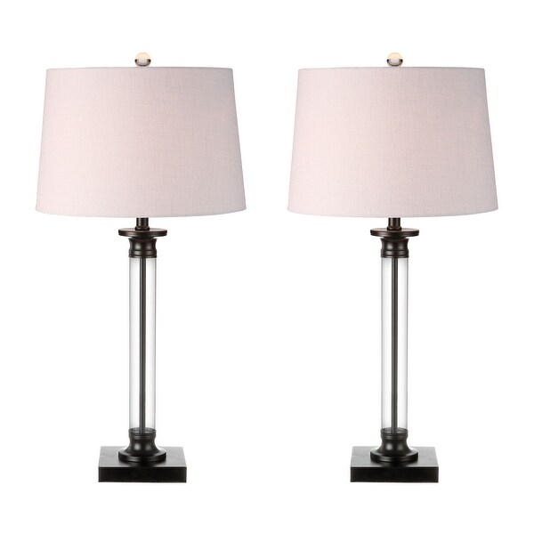 Fraser 30 Glass and Metal LED Table Lamp