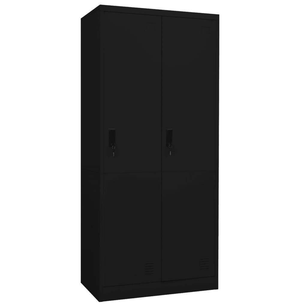 Wardrobe Black 31.5x19.7