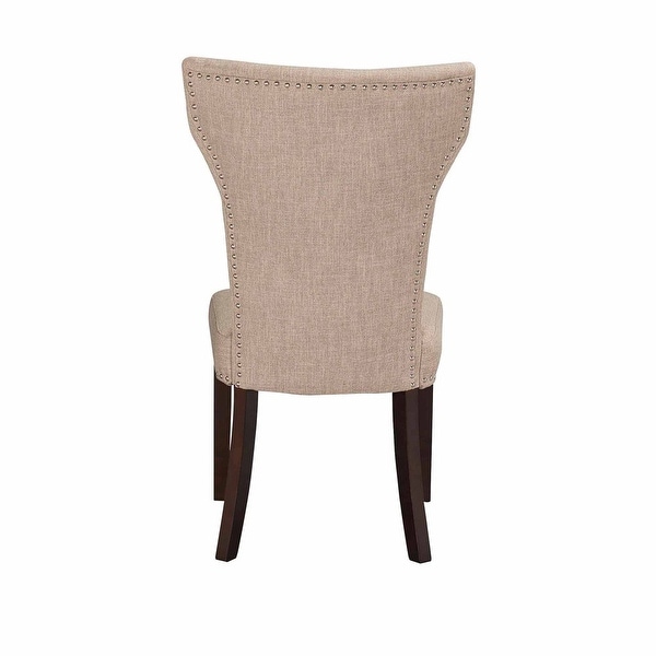 Monaco Parson Dining Chair, Oatmeal - Overstock - 38045879