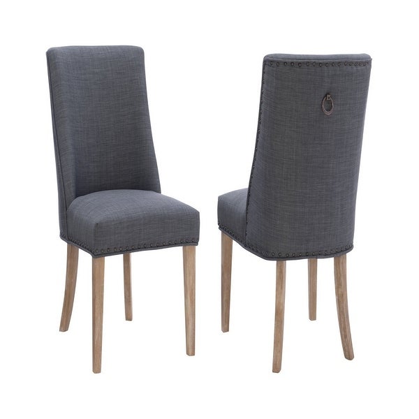 Augusta Upholstered Dining Chair, Set of 2 - Overstock - 38045943