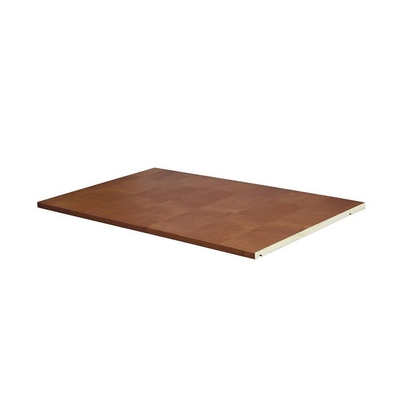 Palace Imports 100% Solid Wood Optional Shelf for 4-Door Cosmo and Sma