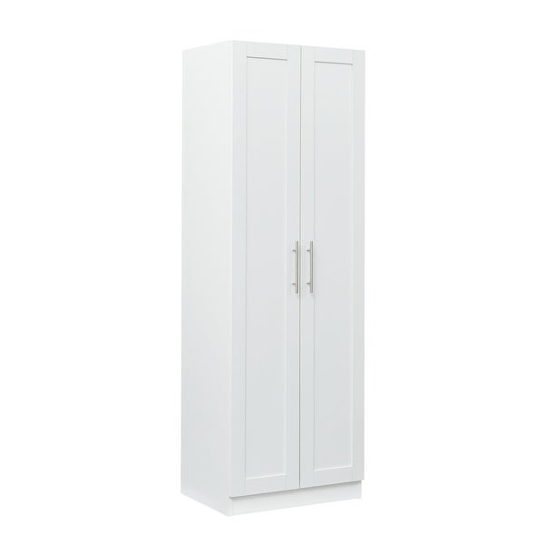 High Wardrobe and Kitchen Cabinet with 2 Doors and 3 Partitions to Sep