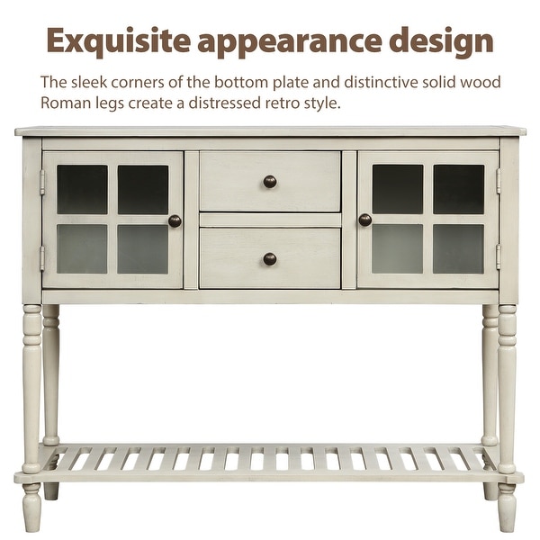 Sideboard Console Table - Overstock - 35852302