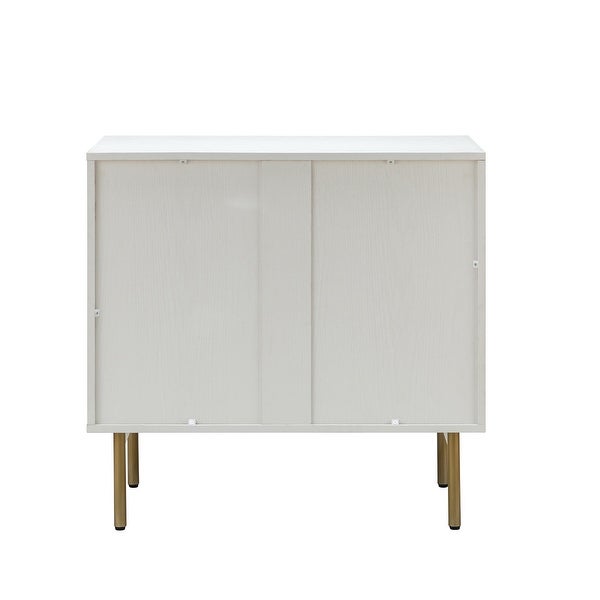 Selamat Multifunctional Contemporary Classic Chest with Metal Legs by