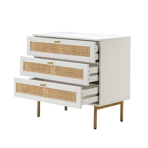 Selamat Multifunctional Contemporary Classic Chest with Metal Legs by