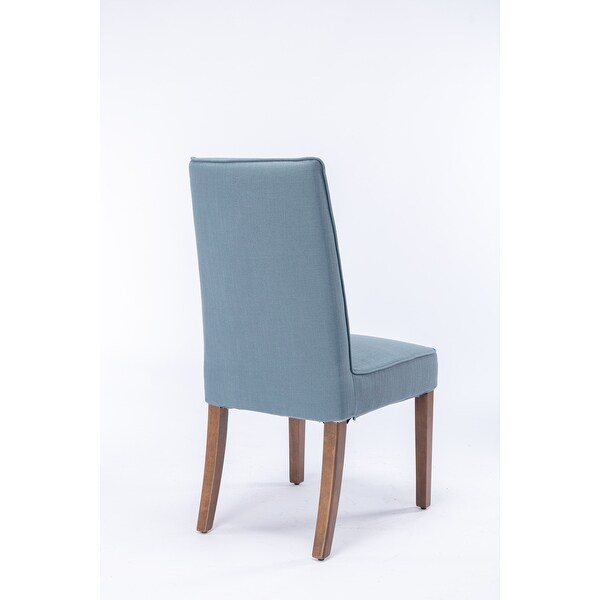 2 PCS Chair with Solid Wood Legs - Overstock - 37173949