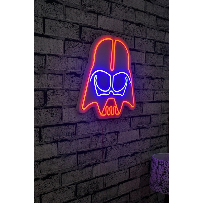 15 Novelty Darth Vader Led Neon Sign Wall Décor - 0.8