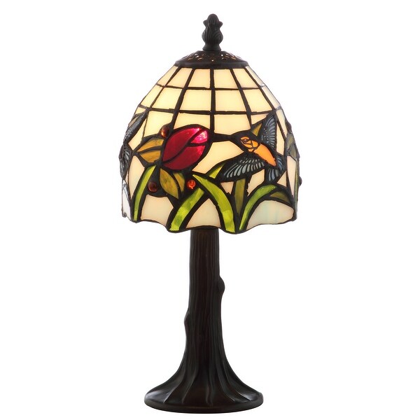 Campbell Tiffany-Style 12 LED Table Lamp