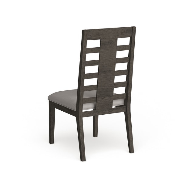 Copper Grove Tran Weathered Grey Dining Chairs (Set of 2) - Overstock