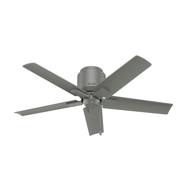 Hunter 44 Terrace Cove Outdoor Low Profile Ceiling Fan and Pull Chain