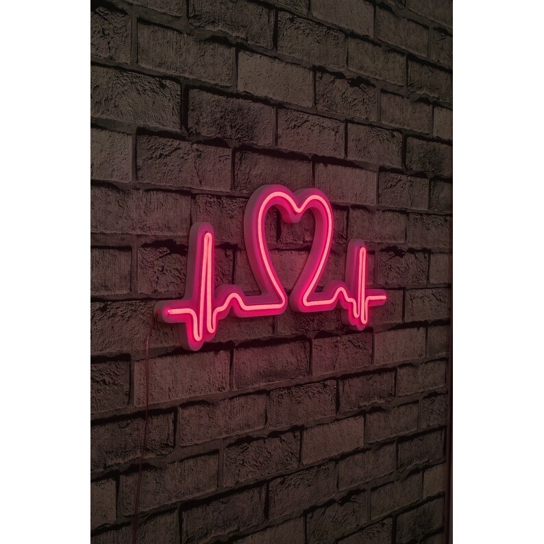 20.1 Novelty Love Rhythm Led Neon Sign Wall Décor - Overstock - 36874