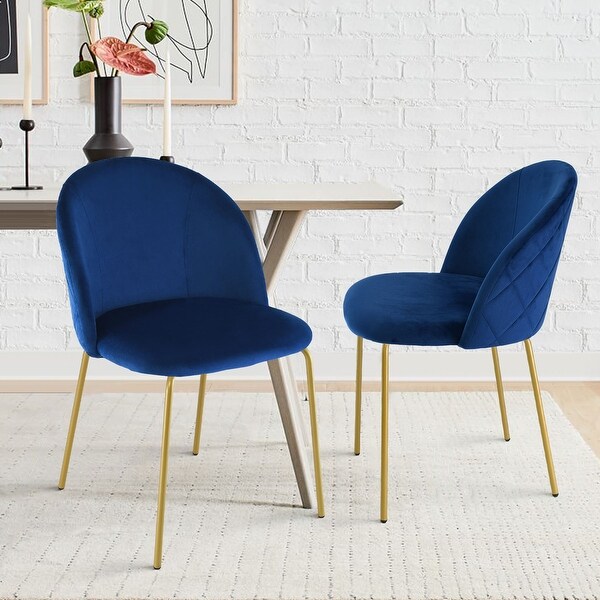 Modern Velvet Dining Chair (Set of 4 ) - Overstock - 35504817