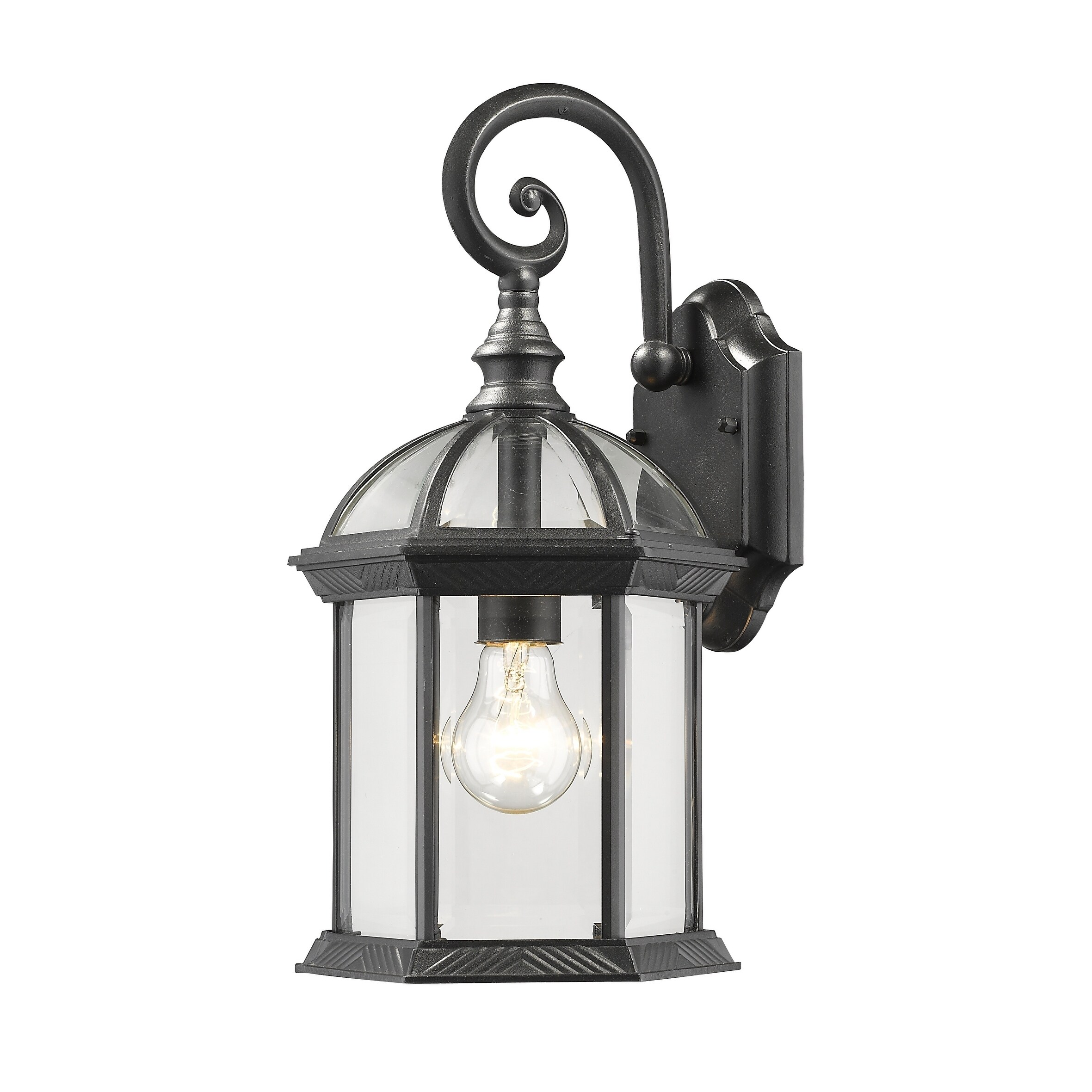 Avery Home Lighting Annex Outdoor Wall Light 563M-BK | Overstock.com S