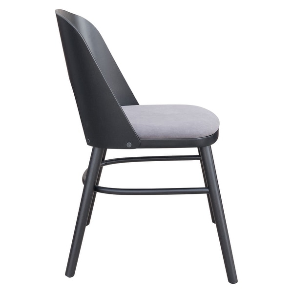 Colorado Dining Chair (Set of 2) Gray & Black - 54 x 84 - Overstock -