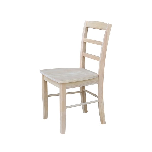 Unfinished Madrid Chair - 2 Chairs - Overstock - 37074707