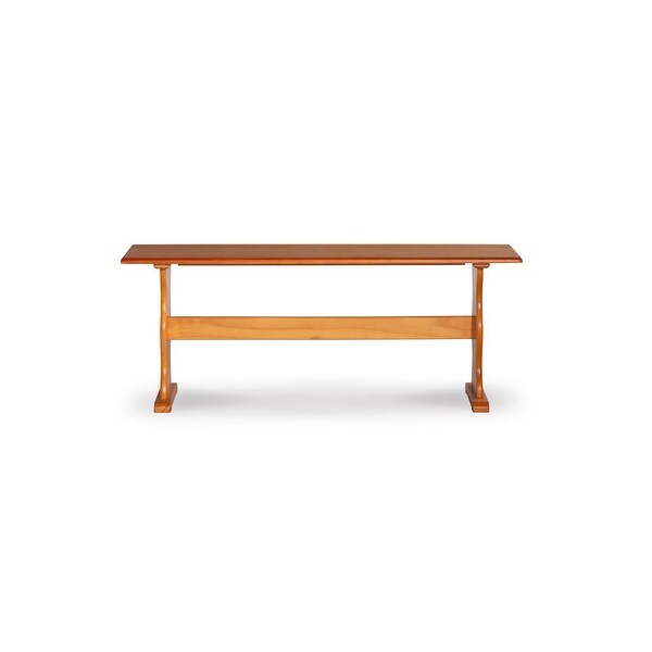 Copper Grove Riki Honey Pine Dining Bench - Overstock - 20559028