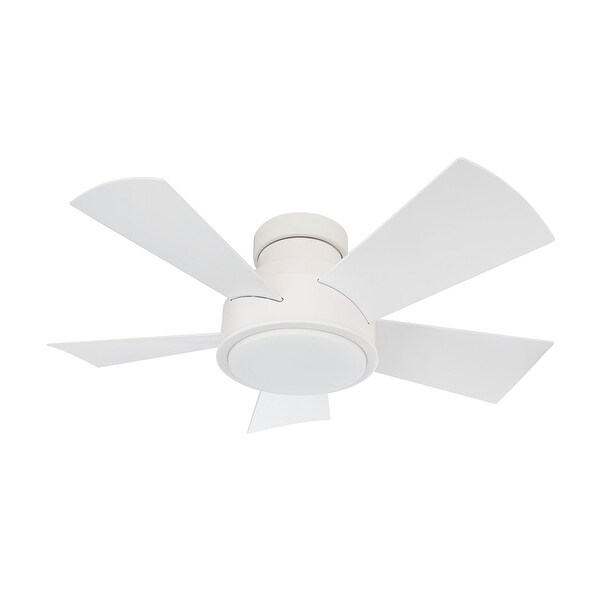 Modern Forms Vox 38'' 5 Blade Hugger Indoor / Outdoor Smart Ceiling -