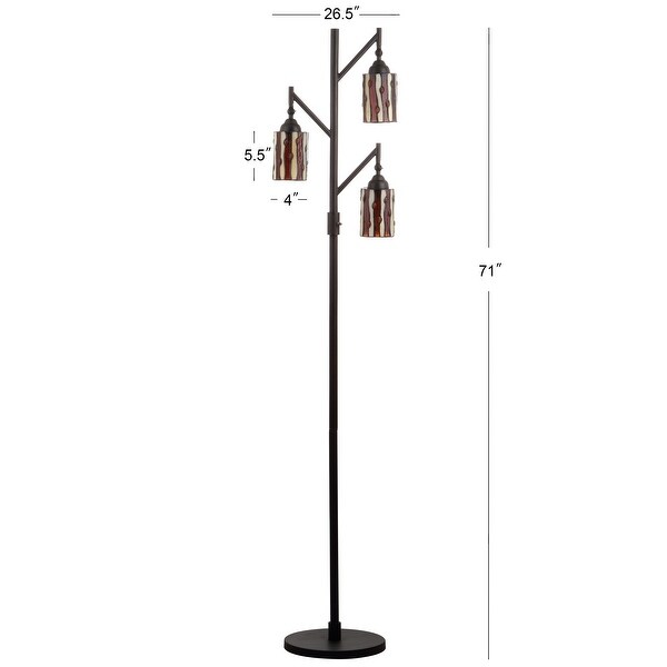 Lewis Tiffany-Style 71 Multi-Light LED Floor Lamp