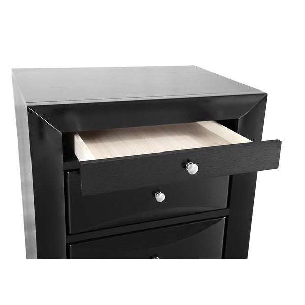 Marilla 3-Drawer Nightstand (28 in. H x 17 in. W x 23 in. D) - - 35993