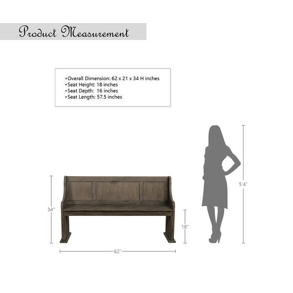 Welty Dining Bench - Overstock - 33265511