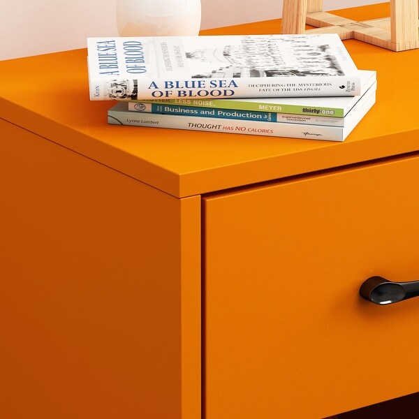 1-drawer Modern Nightstand - - 34189260