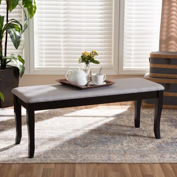 Cornelie Modern and Contemporary Transitional Dining Bench - Overstock