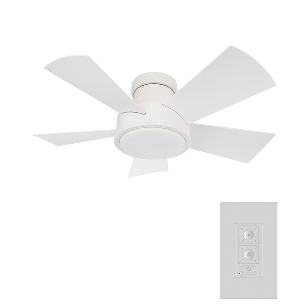 Modern Forms Vox 38'' 5 Blade Hugger Indoor / Outdoor Smart Ceiling -