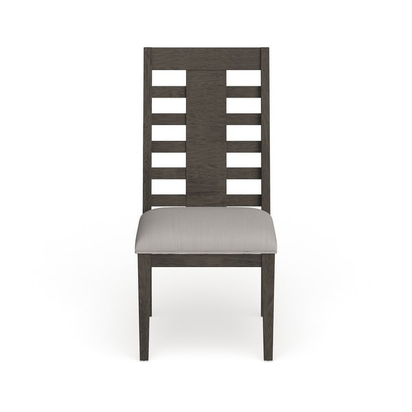 Copper Grove Tran Weathered Grey Dining Chairs (Set of 2) - Overstock