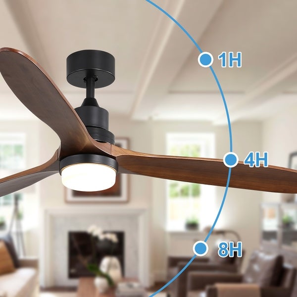 60 inch Ceiling Fan with Lights Reversible Motor Remote Control | Over