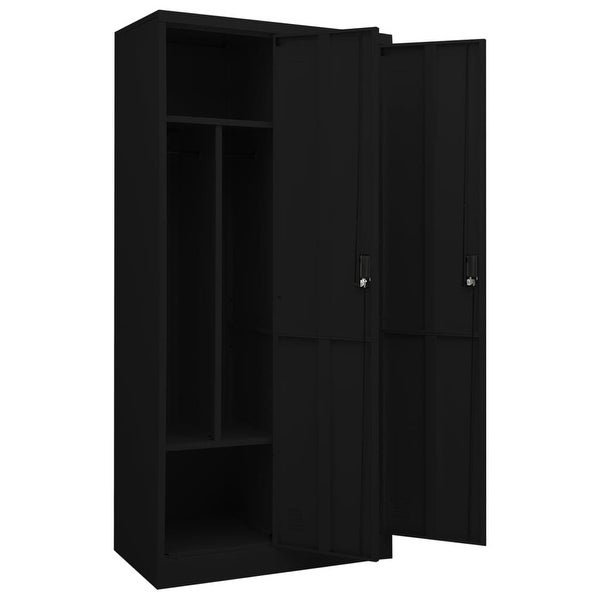 Wardrobe Black 31.5x19.7