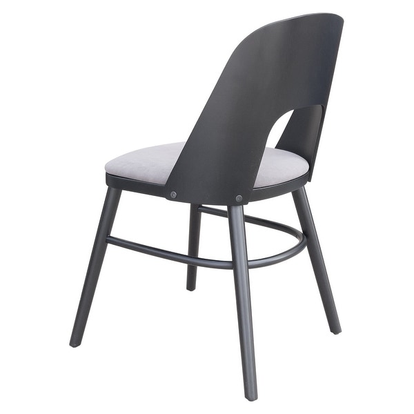 Colorado Dining Chair (Set of 2) Gray & Black - 54 x 84 - Overstock -