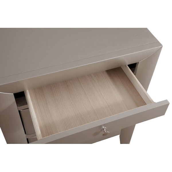 Marilla 3-Drawer Nightstand (28 in. H x 17 in. W x 23 in. D) - - 35993