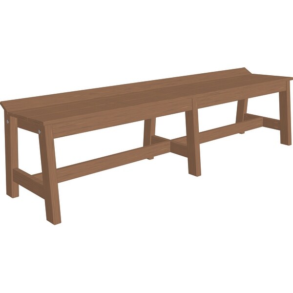 Poly Lumber Café Dining Bench - Overstock - 35489889