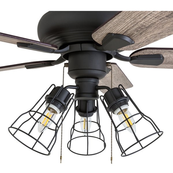 The Gray Barn Rugaard 42-inch Bronze 3-light LED Ceiling Fan | Oversto