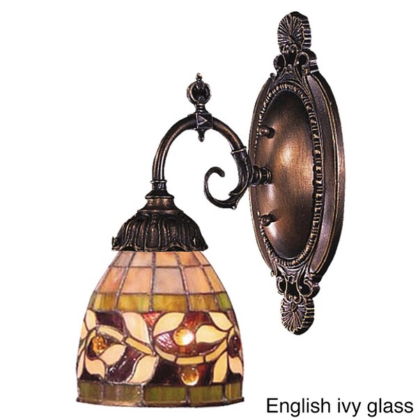 Mix-N-Match Tiffany Bronze Multiple Styles 1-light Sconce - Overstock