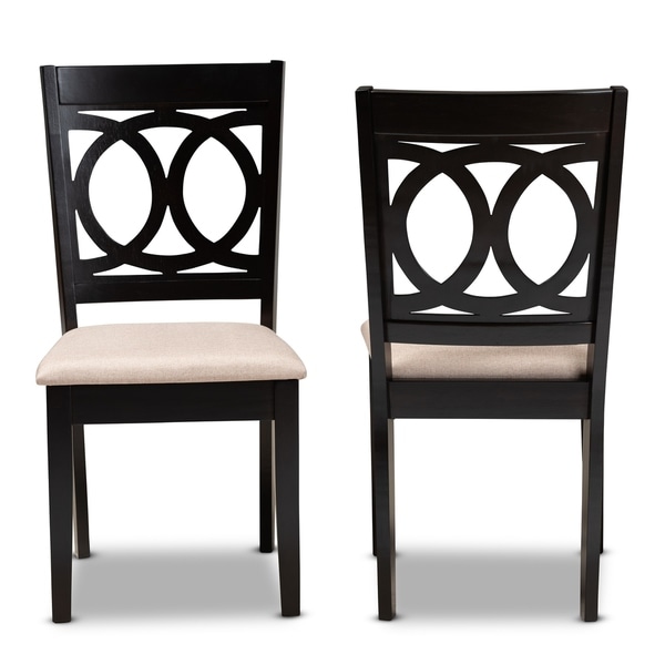 Copper Grove Taizz Modern Upholstered 2-piece Dining Chair Set - Overs