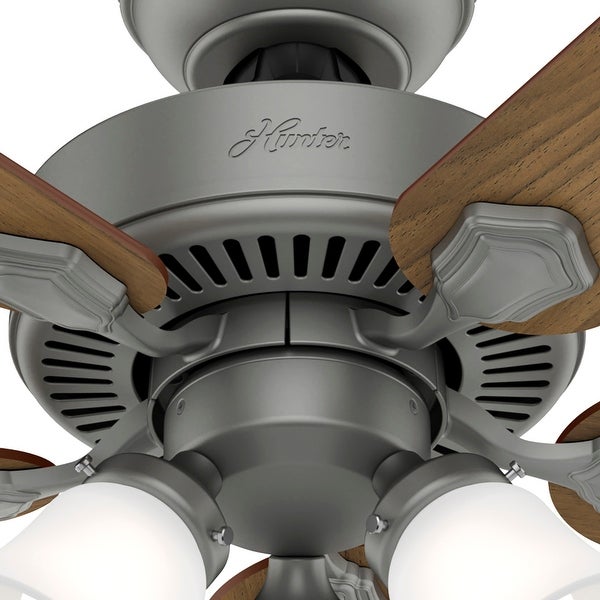 Hunter 44 Swanson Ceiling Fan with 3-Light LED Light Kit and Pull Chai