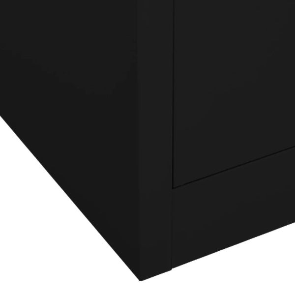 Wardrobe Black 31.5x19.7