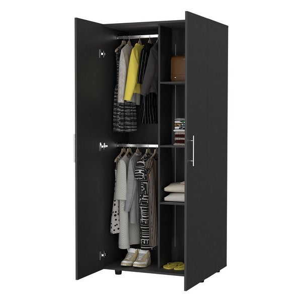 70.86 Height 2-Door Rectangle Armoire