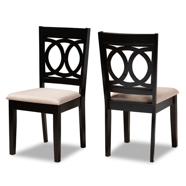 Copper Grove Taizz Modern Upholstered 2-piece Dining Chair Set - Overs