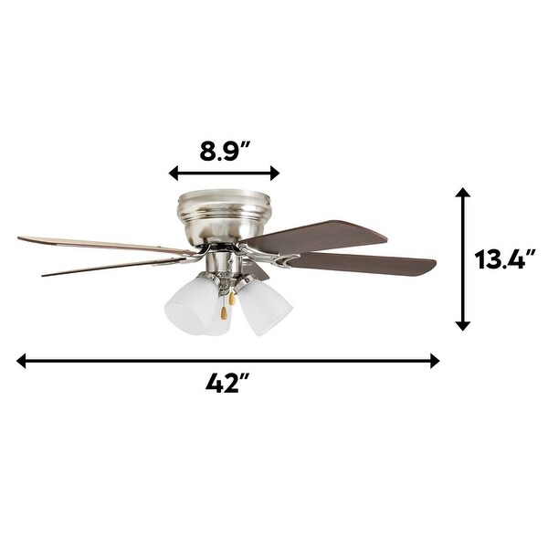 Prominence Home Whitley 42 Hugger Ceiling Fan