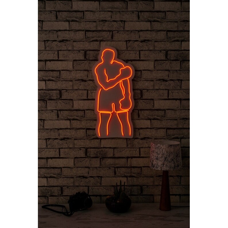 23.6 Novelty Muhammed Ali Led Neon Sign Wall Décor - 0.8