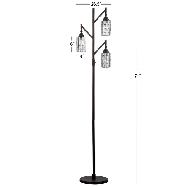 Walker Tiffany-Style 71 Multi-Light LED Floor Lamp